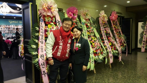 청와대 민경욱대변인과 함께
