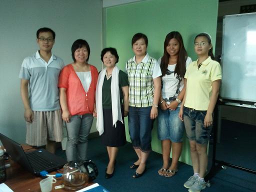 대외한어 중국어교사들과 함께